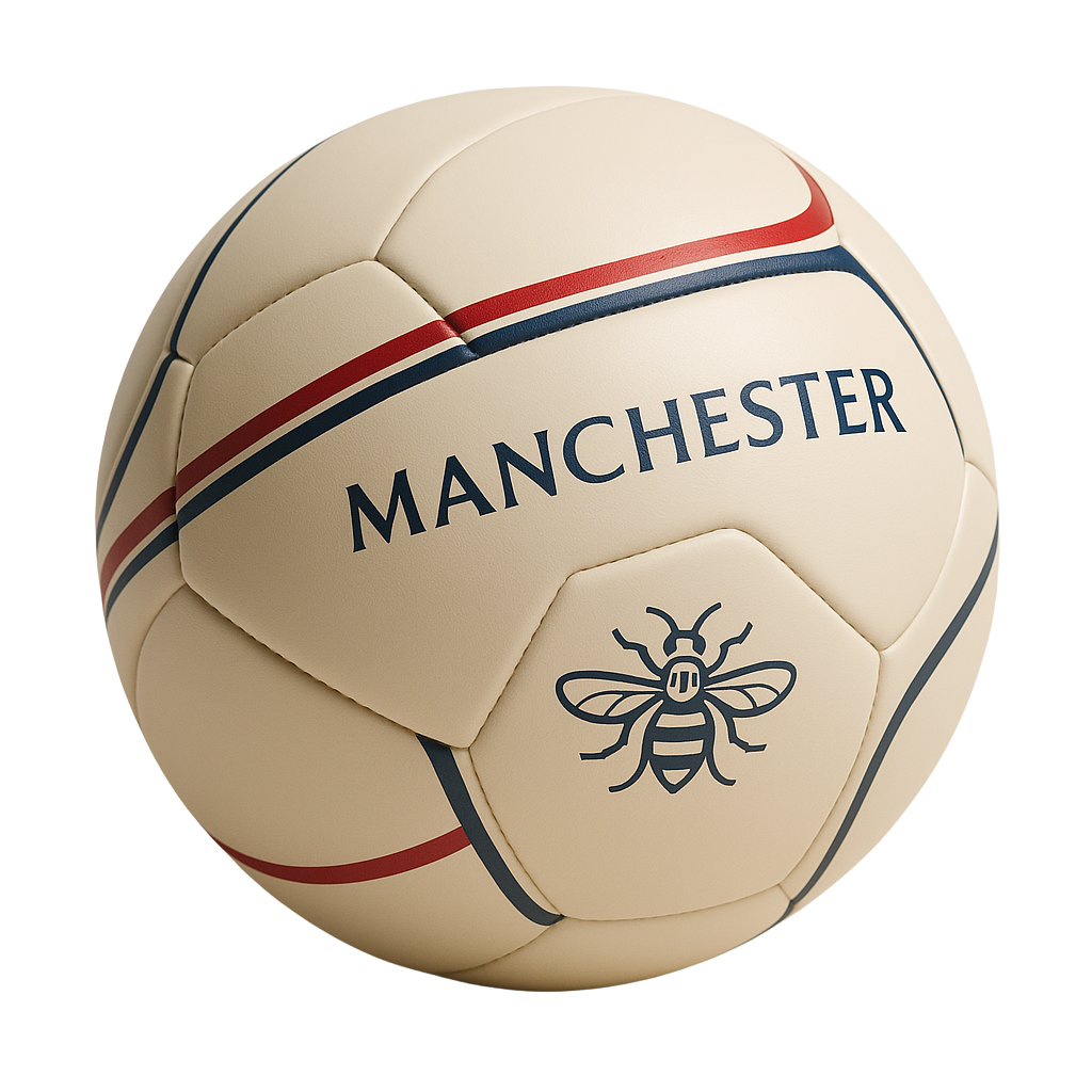 Manchester Legacy Football - Thermal Bonded Size 5 Football
