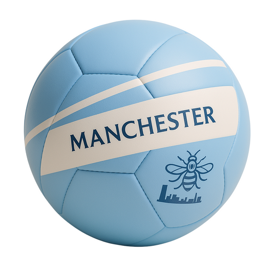 Manchester City Blue Pride Football - Thermal Bonded Size 5 Football